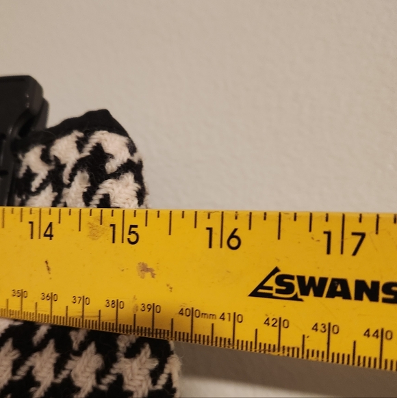 J. Crew 100% Wool Houndstooth Mini Skirt | Size P8 Petite Size 8 Vintage - Picture 8 of 9